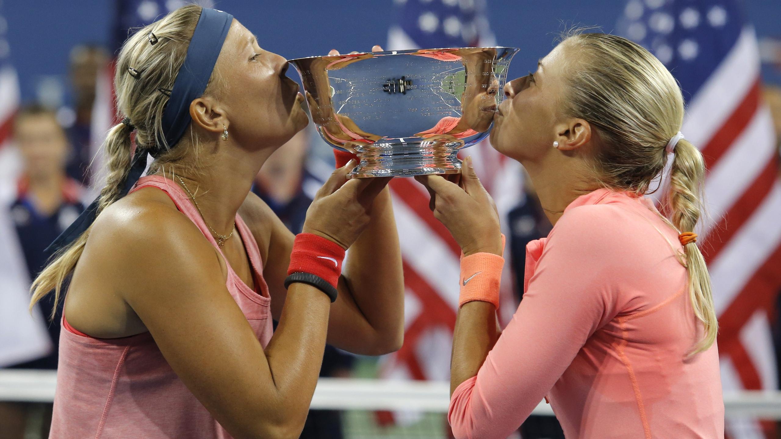 Czech pair win US Open women's doubles title Eurosport