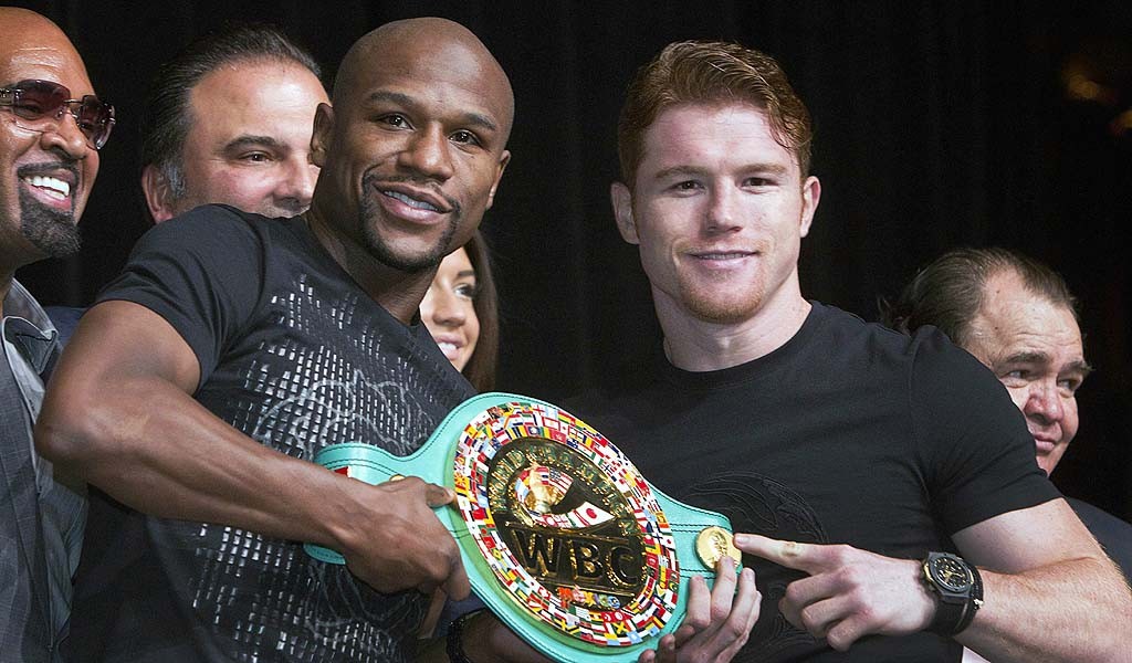 Floyd Mayweather ve Saul Alvarez 