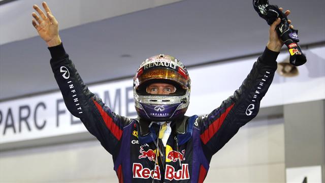 Vettel kazanmaya alıştı