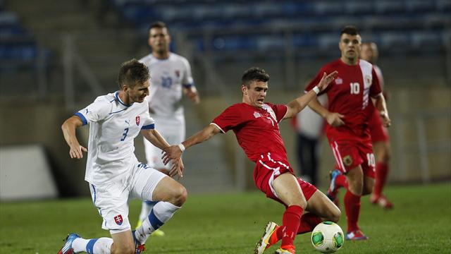 Gibraltar hold Slovakia to memorable draw on debut