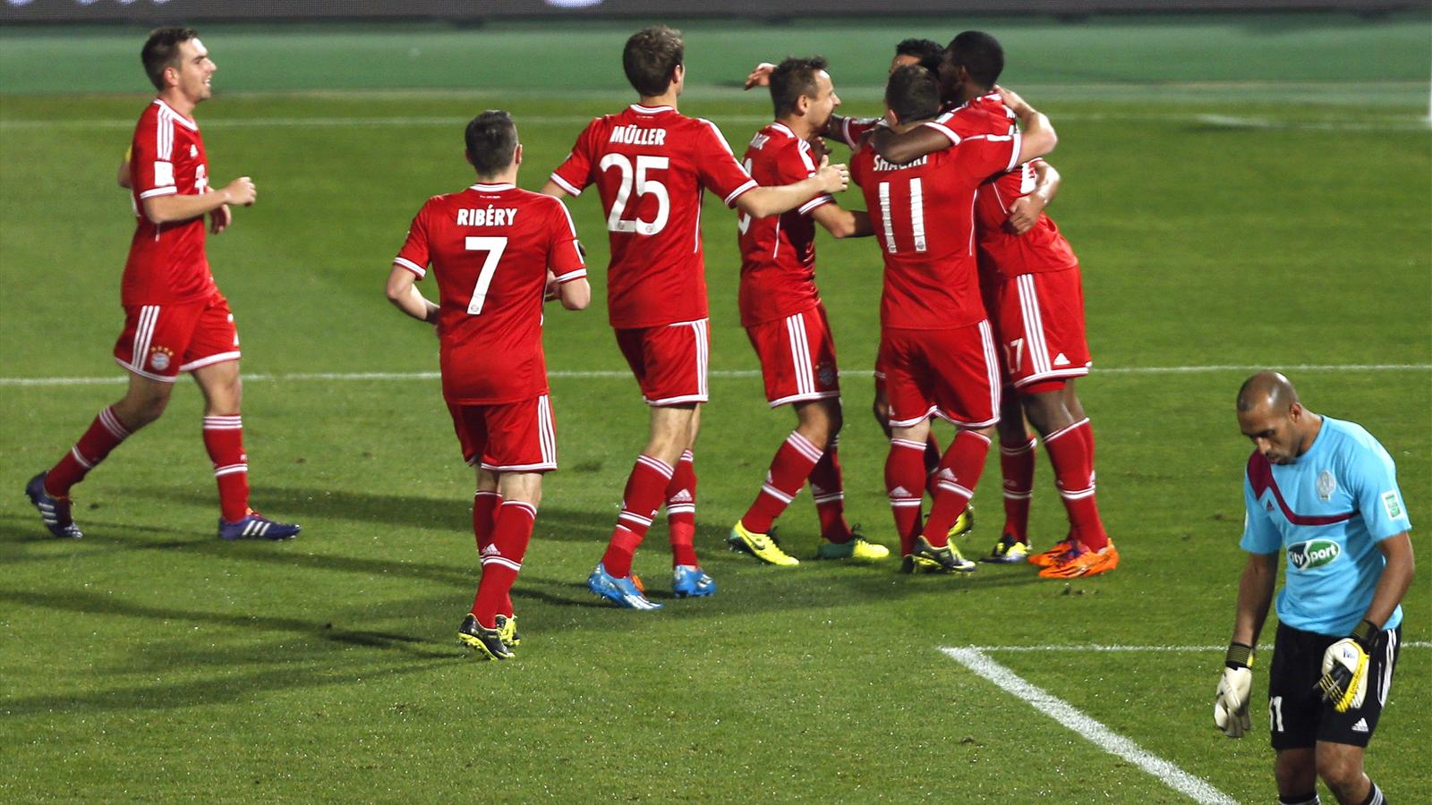 Bayern Munich beat Raja to seal quadruple Club World Cup 2013 Football Eurosport Asia