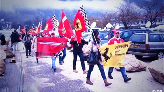 Schumacher : Un millier de personnes attendues à Grenoble
