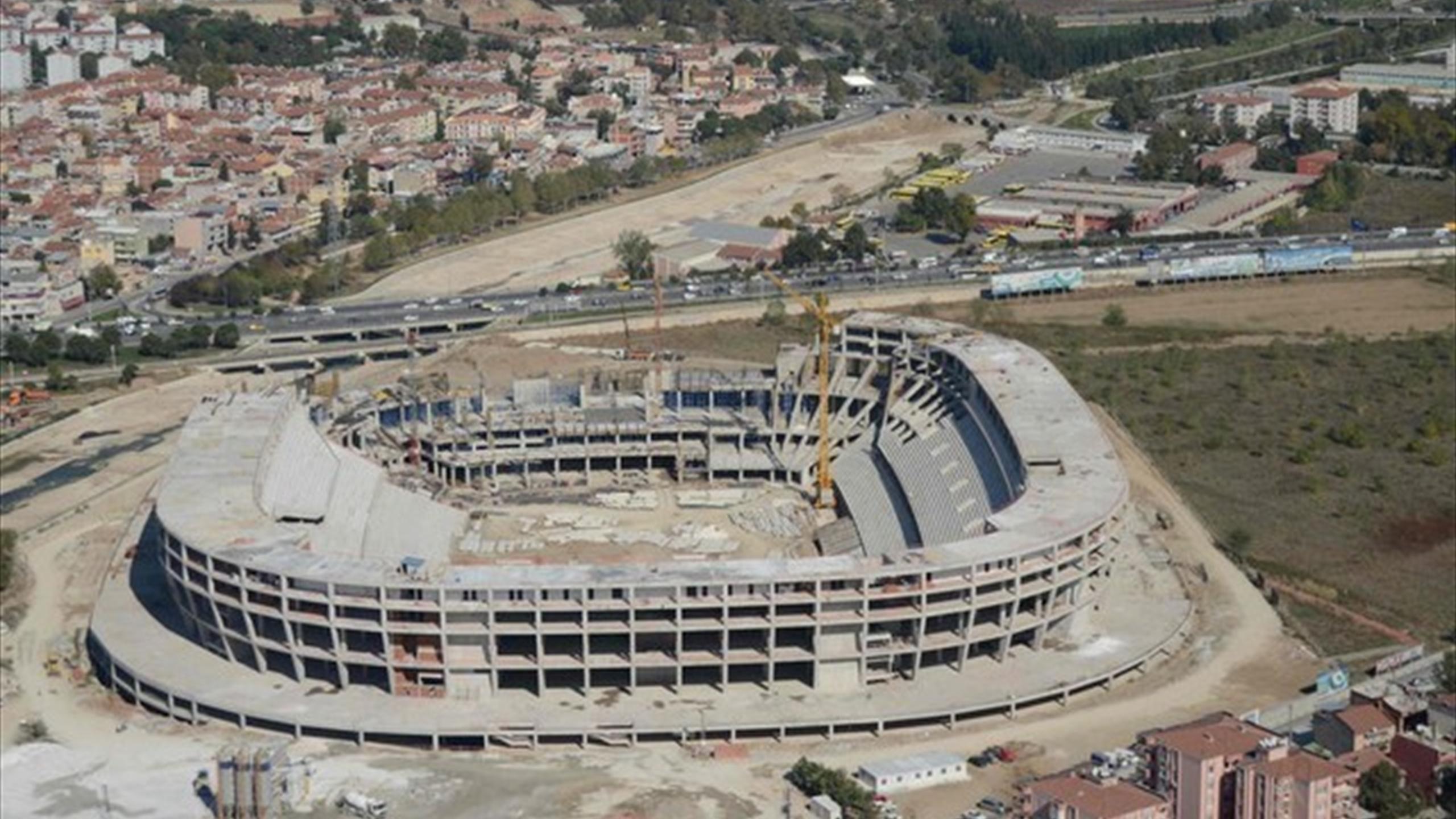 Timsah Arena tamamlanmadan ödül kazandı Süper Lig 20142015 Futbol