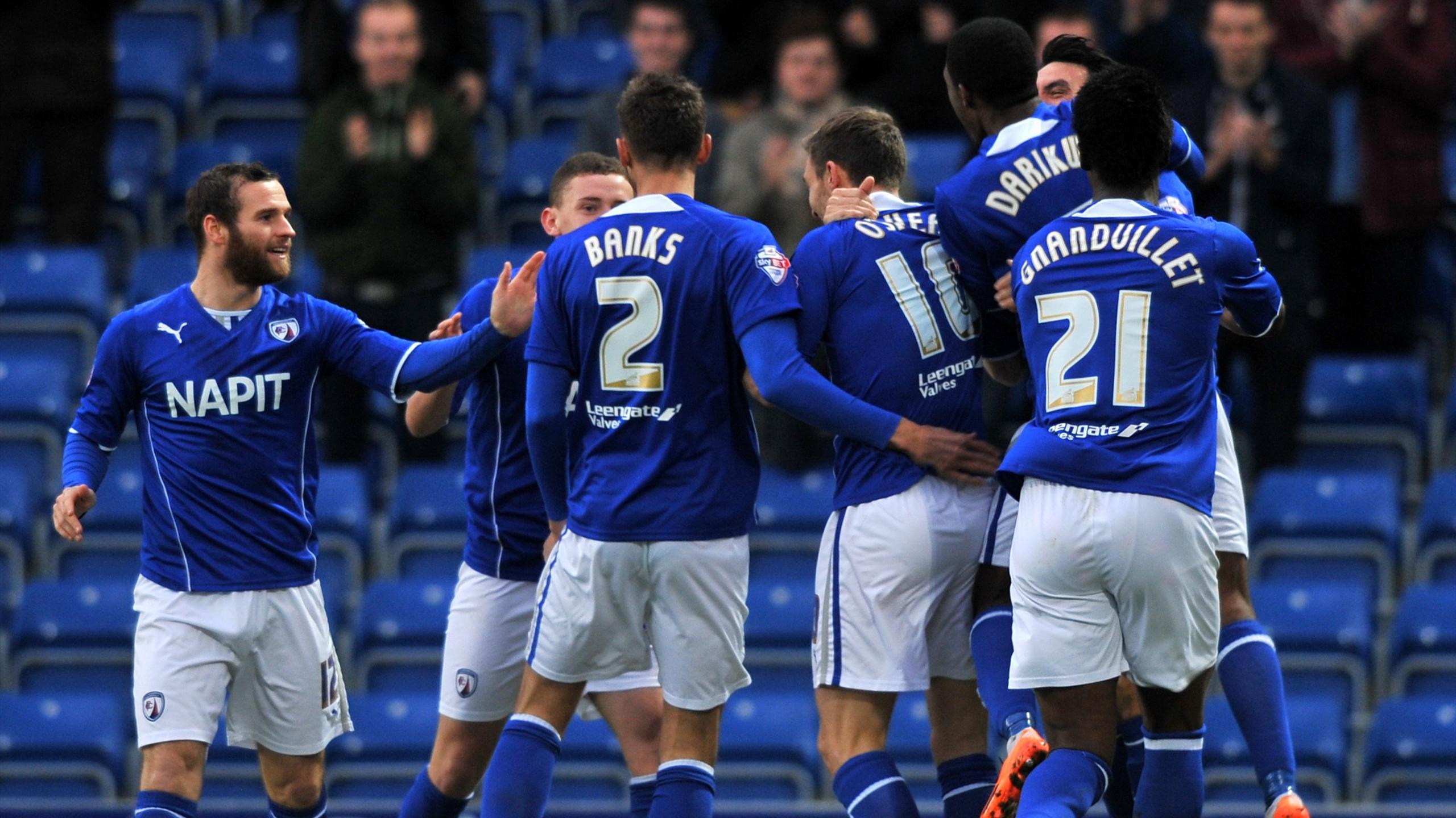 Chesterfield seal Wembley spot despite defeat Eurosport