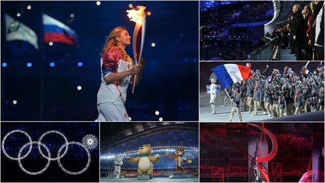 Sharapova, Poutine, URSS, Irina Shayk : Les 10 temps forts de la cérémonie d'ouverture