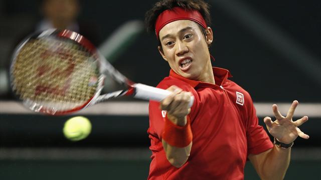 Nishikori vise la passe de trois à Memphis
