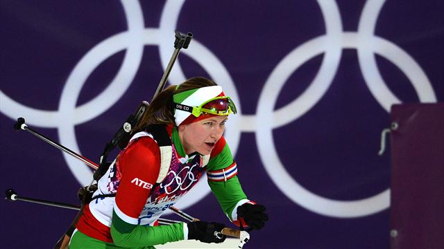 Domracheva écrit l'histoire olympique