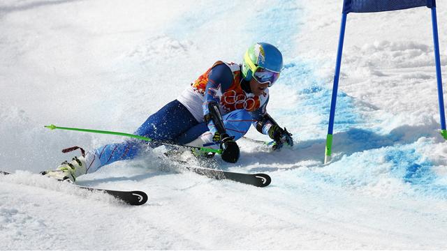 Büyük slalomda şampiyon Ted Ligety