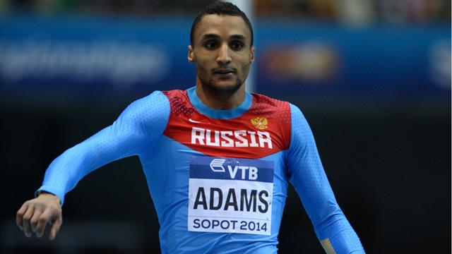 Адамс принес России золото в тройном прыжке