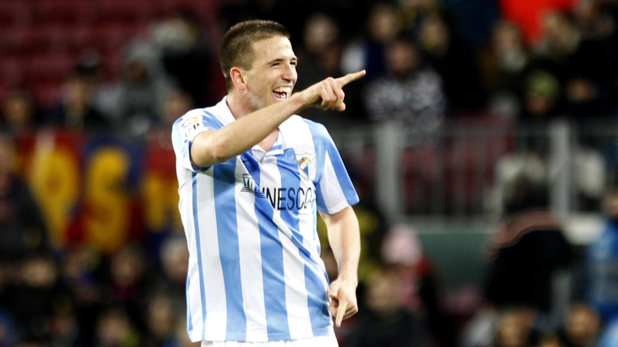 Camacho brace helps 10-man Malaga beat Celta Vigo - Eurosport