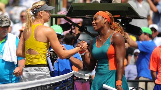 Pour Serena, ça fait 15 à la suite contre Sharapova