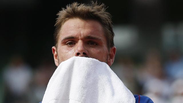 Wawrinka perd pied devant Dimitrov