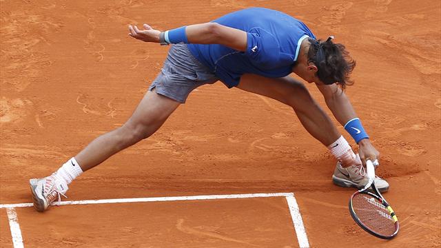 Nadal dégringole du Rocher