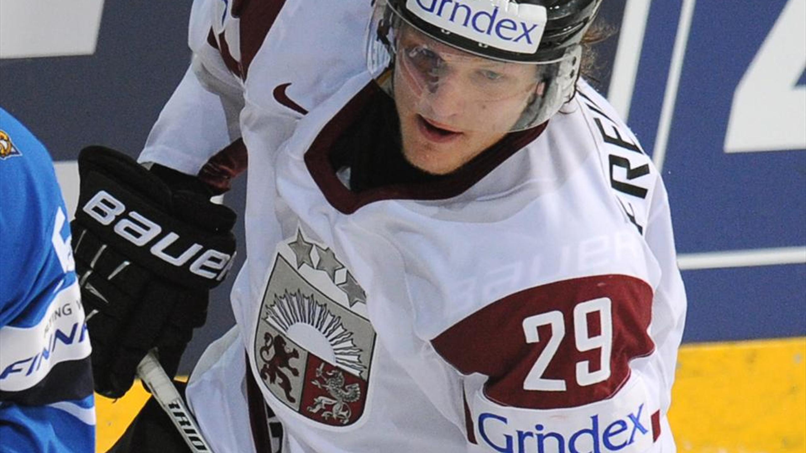 Latvian hockey player caught doping in Sochi Eurosport