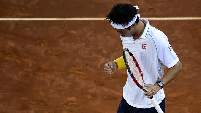 Nishikori a fini par épuiser Ferrer