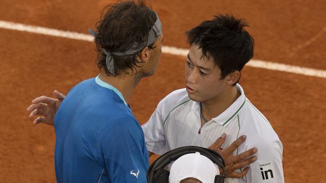 Nishikori, l’homme qui a fait paniquer Nadal sur terre