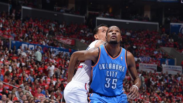 Kevin Durant prive les Clippers d'une finale de conférence