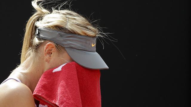 Maria Sharapova'dan şampiyonaya erken veda