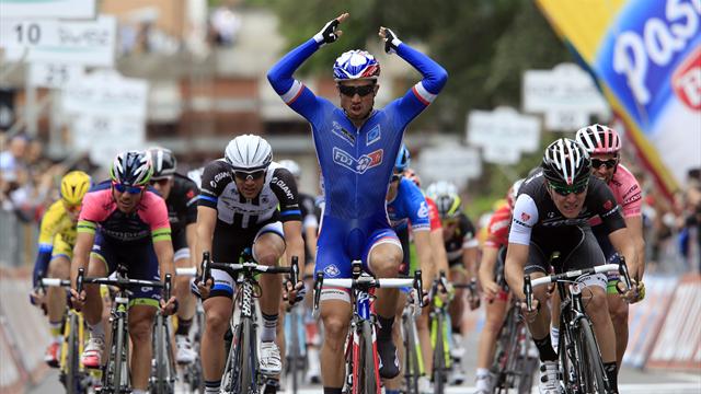 Bouhanni s'offre une deuxième étape et le maillot rouge