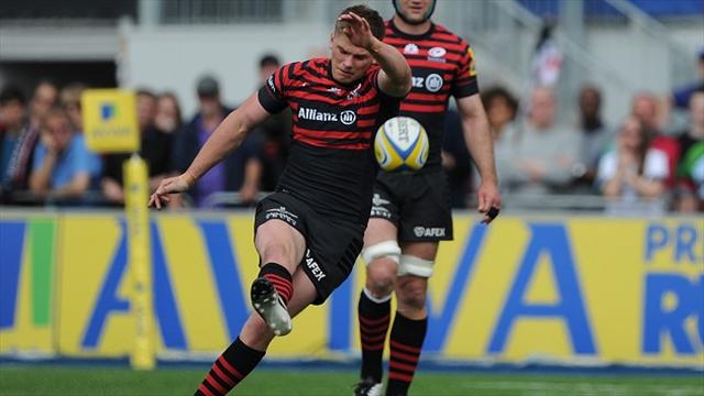 Saracens sink Sale to go top