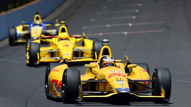 American Hunter-Reay wins Indianapolis 500