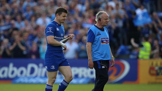 O'Driscoll injured as Leinster defend title
