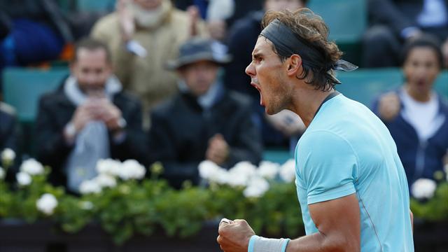 Nadal a le temps de se faire peur, mais pas de perdre