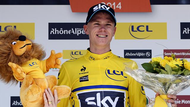 Froome frappe un premier gros coup