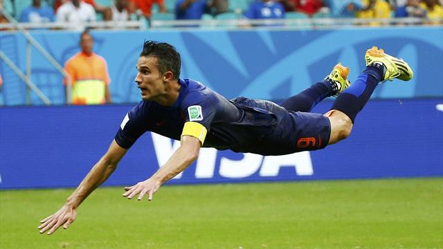Quattro anni fa, la magia di Robin van Persie: il tuffo che gelò la Spagna ai Mondiali