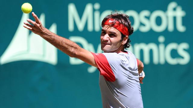 A Halle, Federer reste le roi