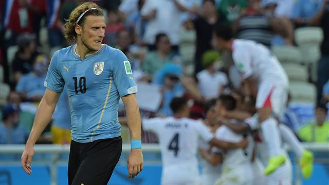 L'Uruguay se complique la tâche d'entrée dans le groupe de la mort