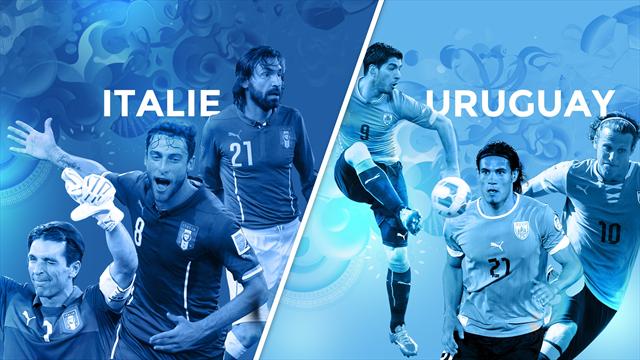 Italie - Uruguay, le match qui doit renvoyer un autre champion du monde à la maison