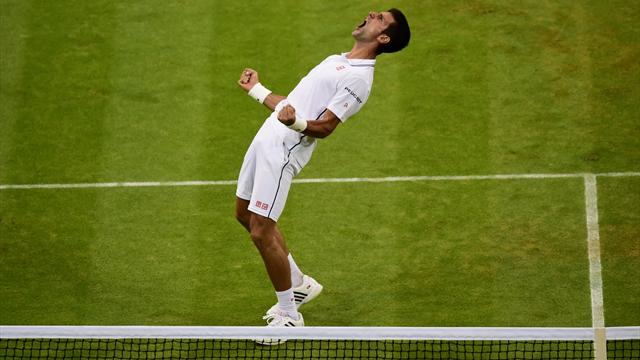 Ça fait beaucoup moins mal qu'à Roland, mais Djokovic reste trop fort pour Tsonga
