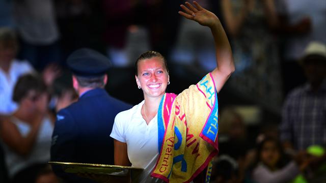 Kvitova, la femme de l'ombre retrouve la lumière