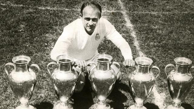 Di Stefano, l'emblème du Real Madrid, son premier galactique