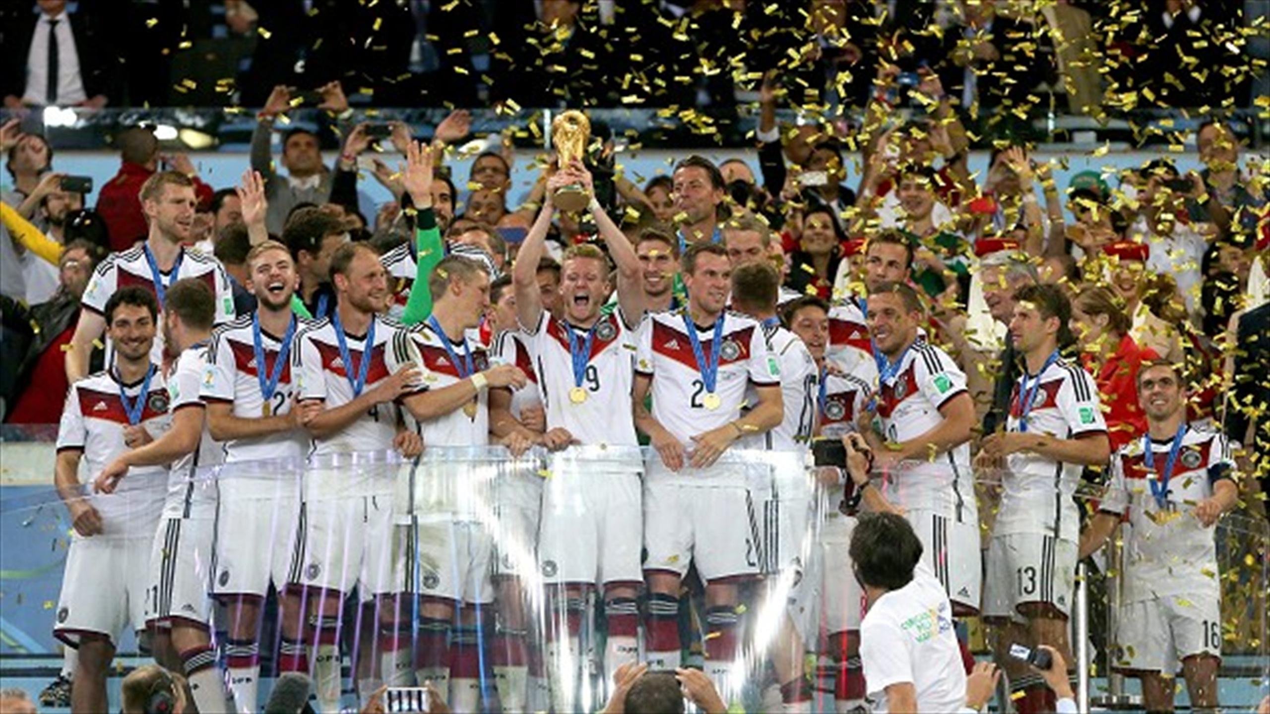 Germans celebrate World Cup triumph Eurosport