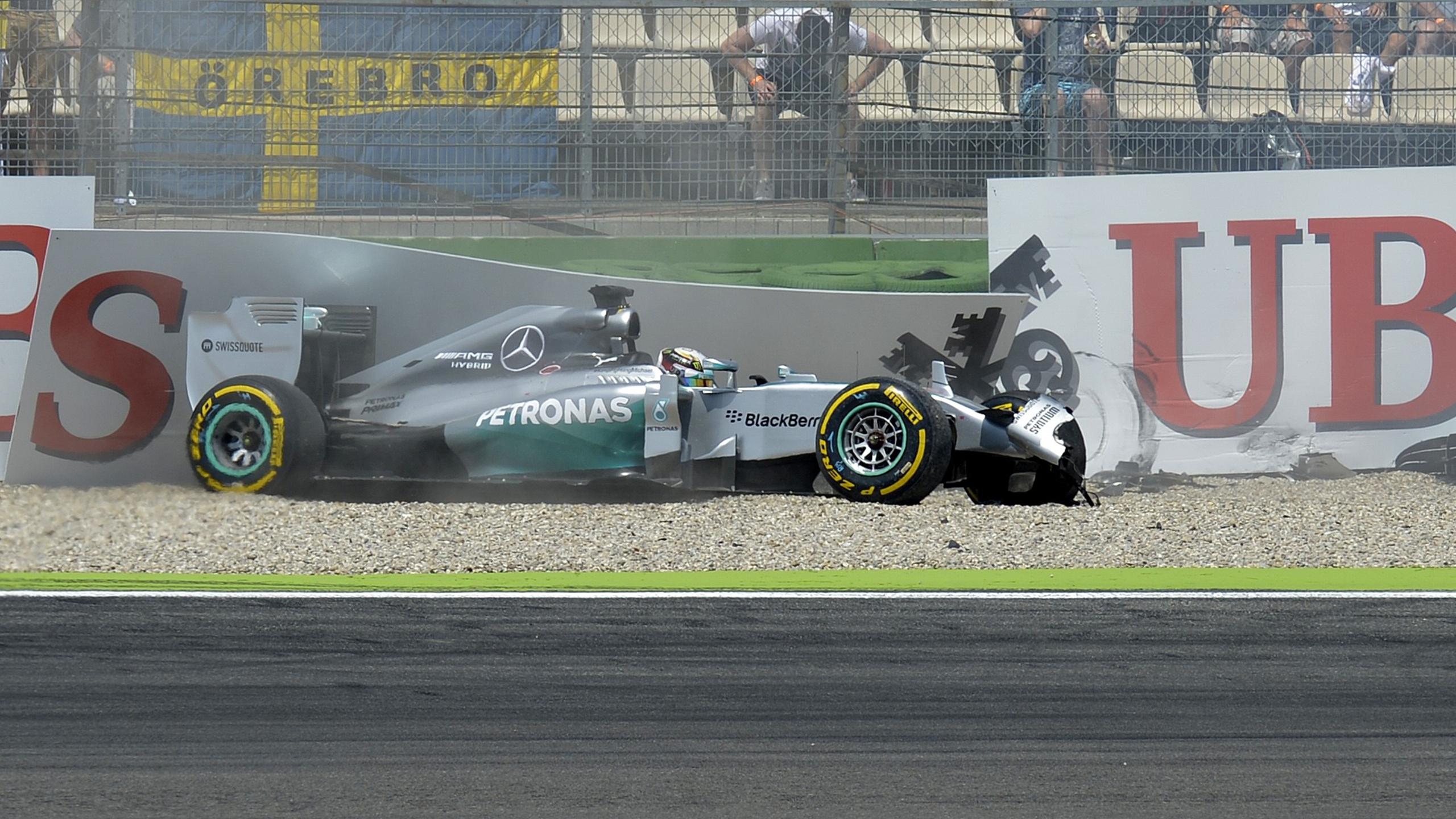 Whose fault was it? Hamilton crash blame shifts German Grand Prix