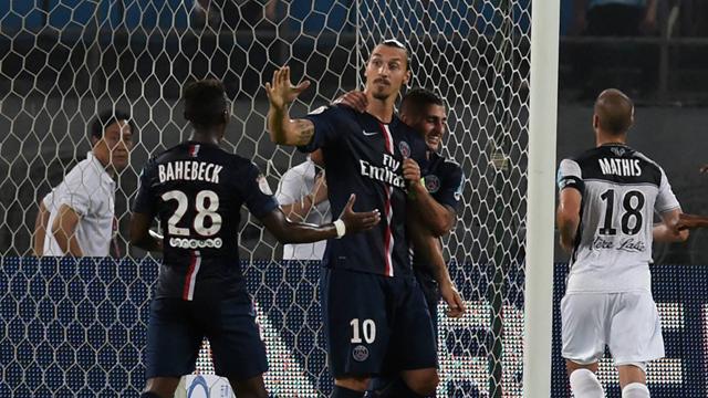 Dos goles de Ibra dan al PSG su cuarta Supercopa