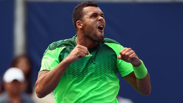 Cette victoire face à Djokovic, Tsonga "la cherchait depuis un moment"