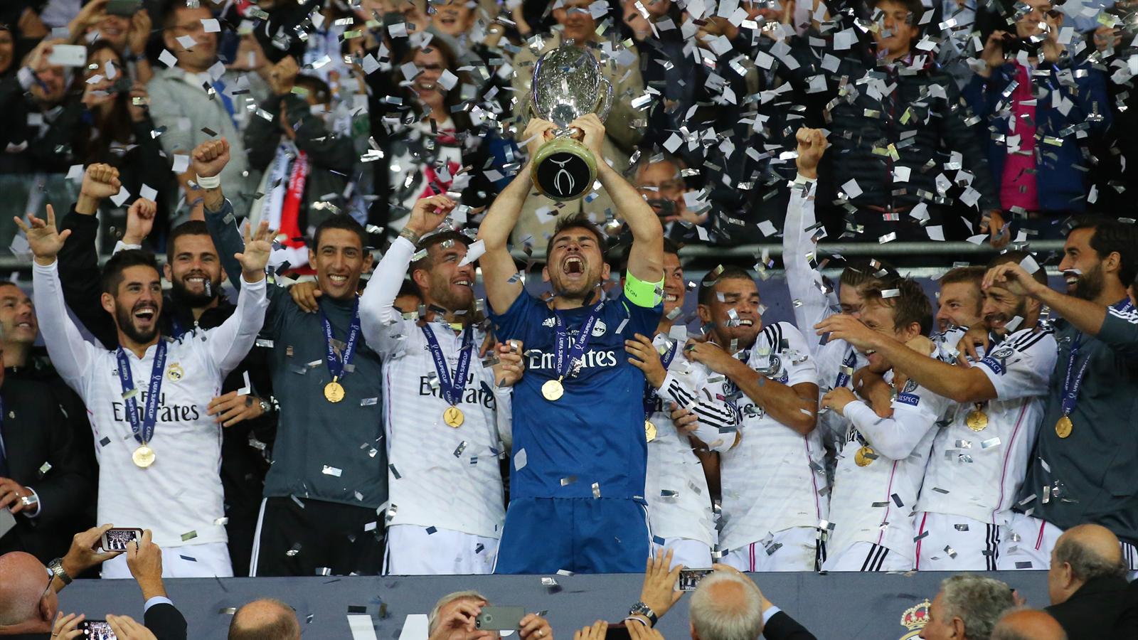 Süper Kupa finalinde Real Madrid, Sevilla'yı 20 mağlup etti UEFA