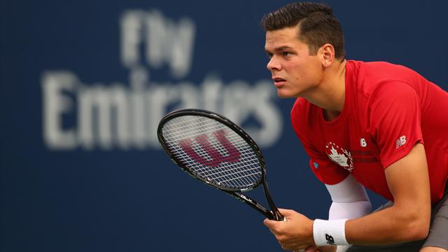 Raonic intouchable face à Fognini