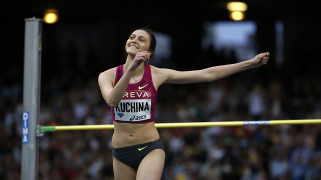 Кучина стала второй в прыжках в высоту