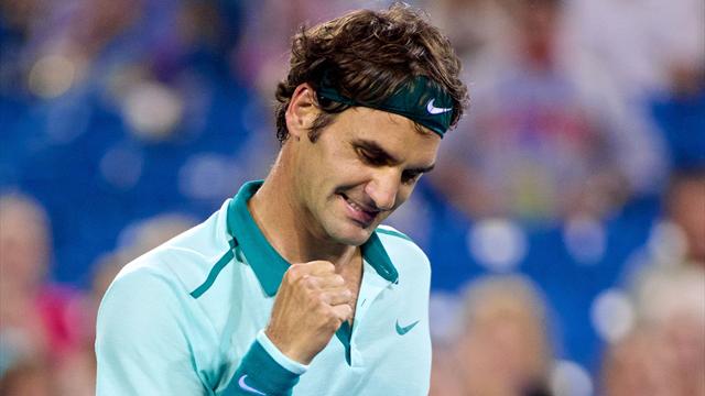 Federer renoue enfin avec une vieille habitude