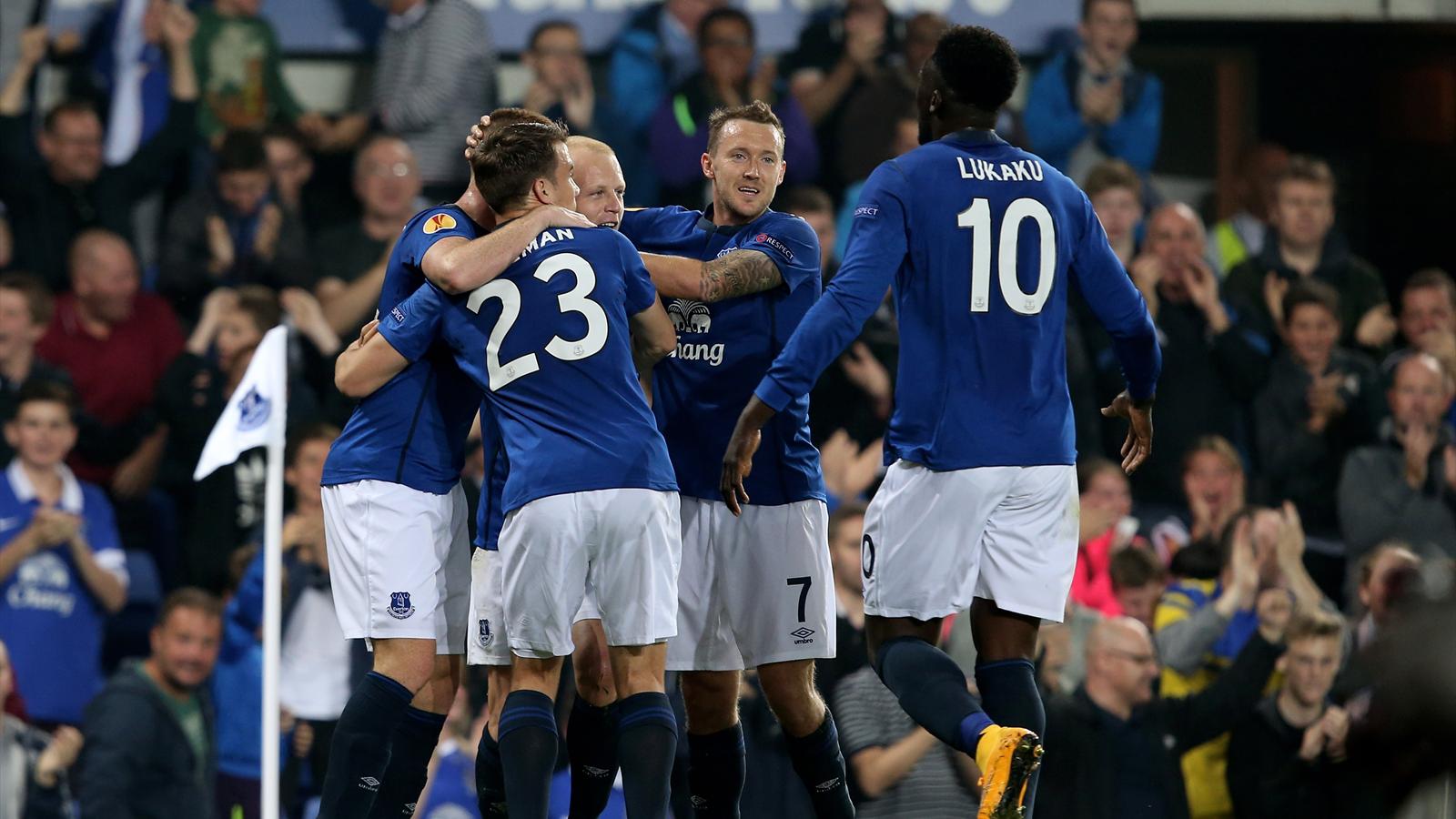Everton put four past Wolfsburg in Europa opener - Europa ...