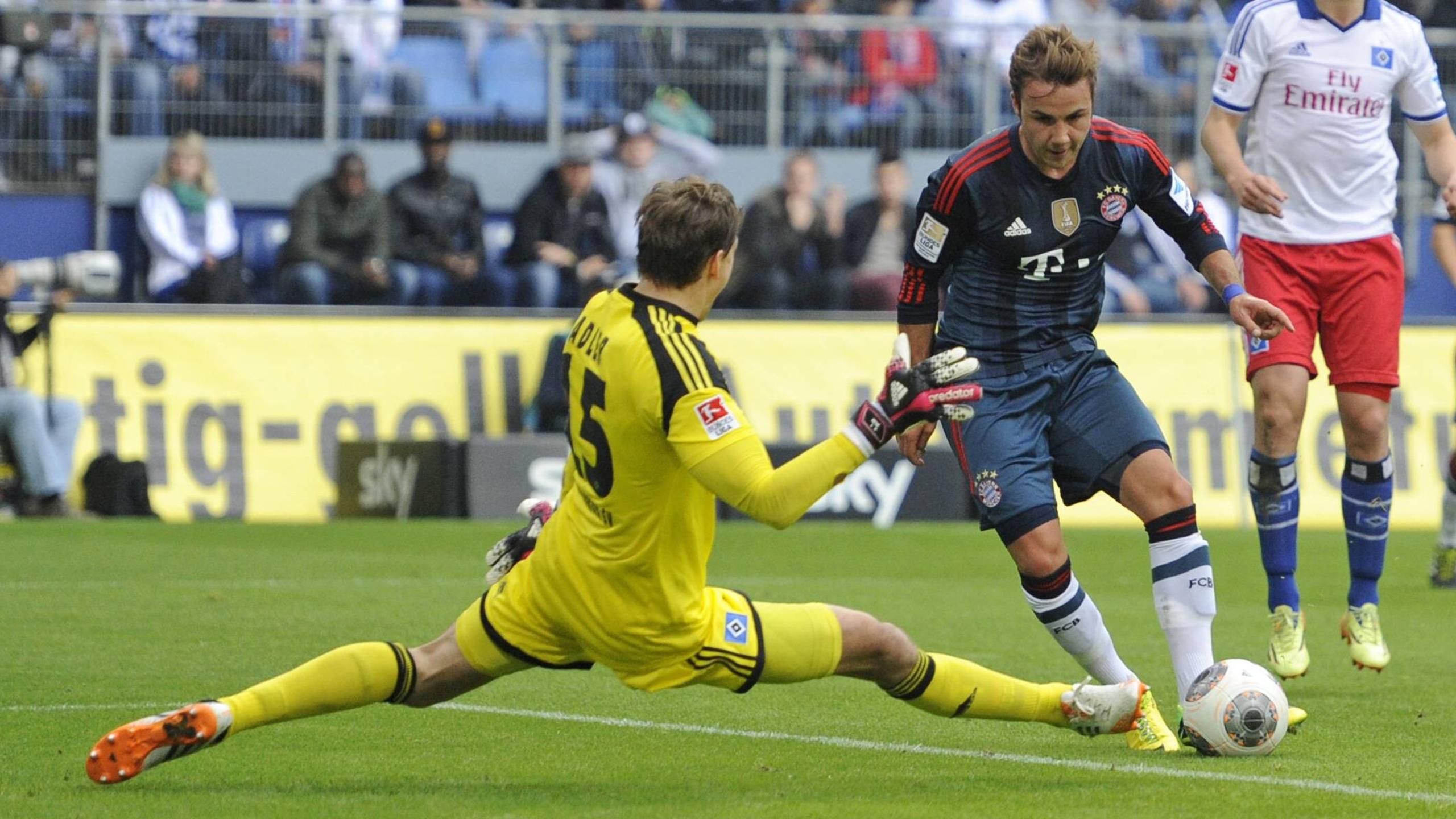 Bayern blunted by dogged HSV - Bundesliga 2014-2015 ...