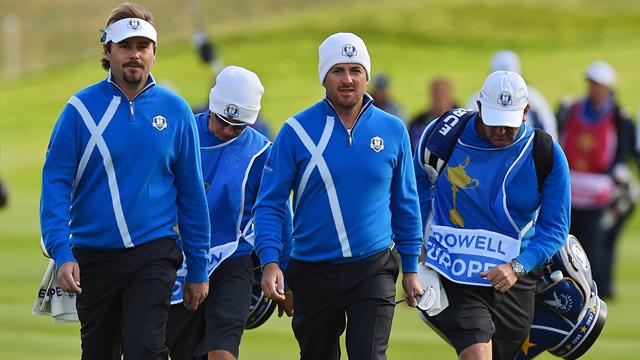Dubuisson pas aligné en Ryder Cup samedi matin