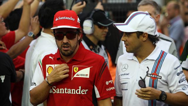 😯😯 Felipe Massa se suma a las especulaciones y habla sobre el futuro de Fernando Alonso