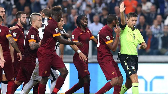 Rocchi a perdu les pédales durant Juventus-Roma, il va être mis au repos jusqu'en novembre