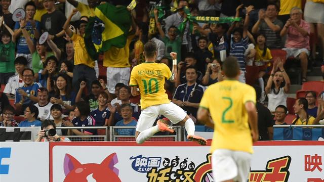 Face au Japon, Neymar ajoute 4 buts à sa légende naissante