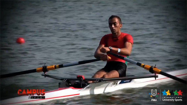 Focus Ali Abouelouafa (MAR) Nantes University, WUC 2014 Rowing - Campus Sport 27 Focus Ali Abouelouafa (MAR) Nantes University, WUC 2014 Rowing - Campus Sport 27